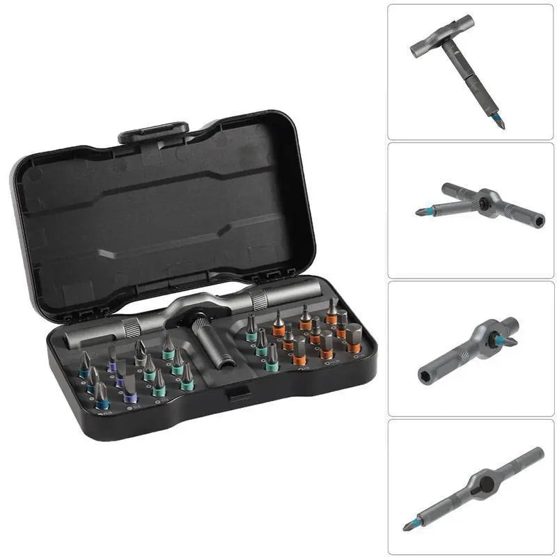 Fix Anything, Anytime - 24 Tools inOne Screwdriver