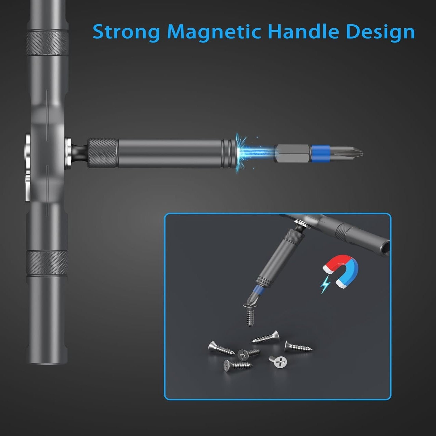 Fix Anything, Anytime - 24 Tools inOne Screwdriver