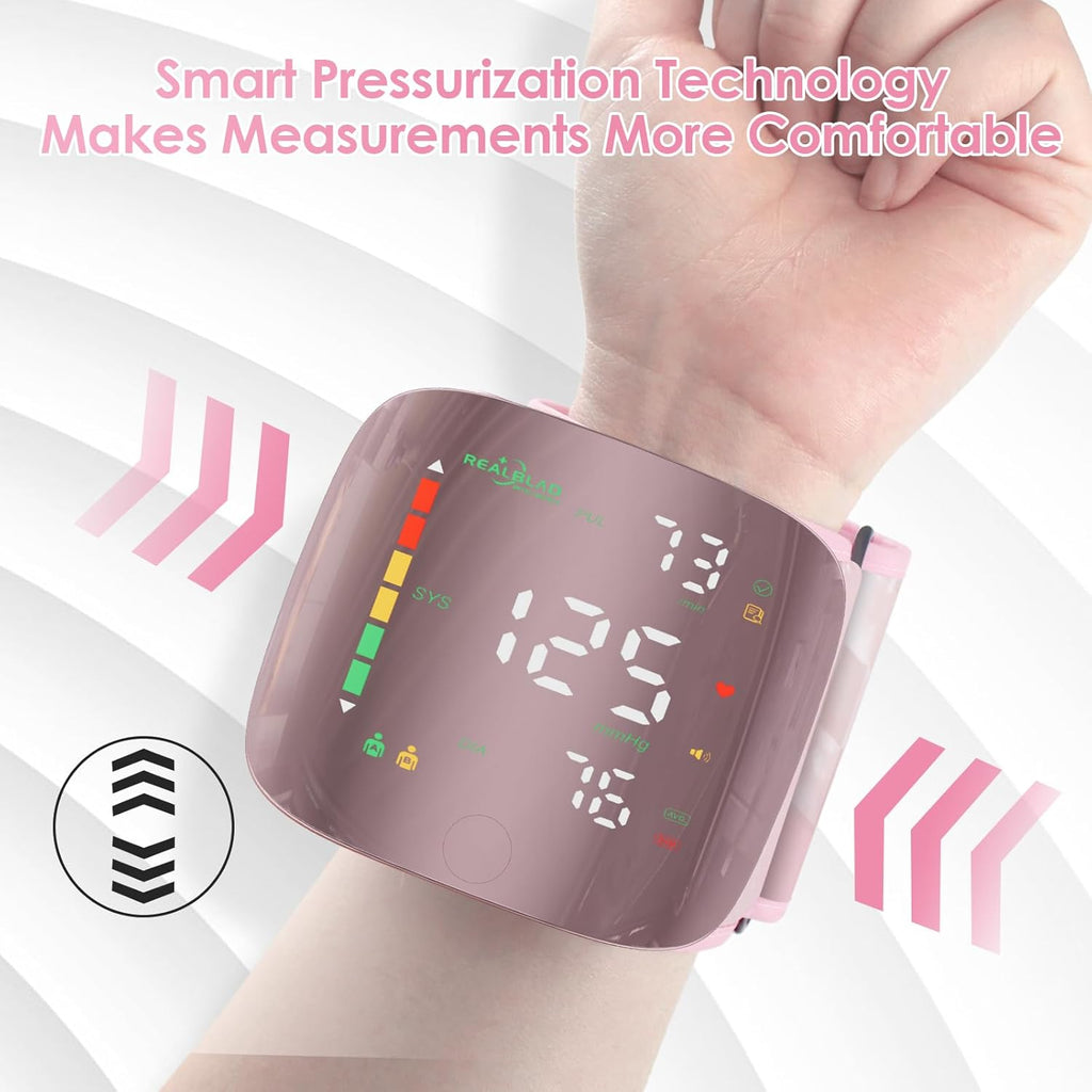 Blood Pressure Monitor - HD TouchScreen For Effortless Instant Tracking